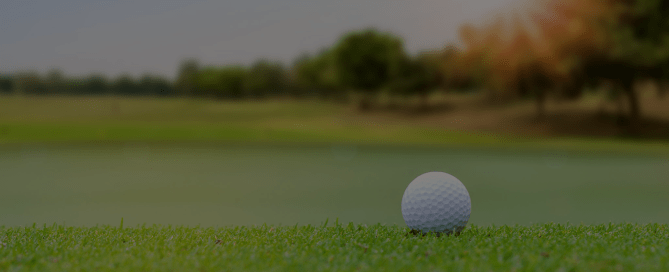 golf ball sitting on a green