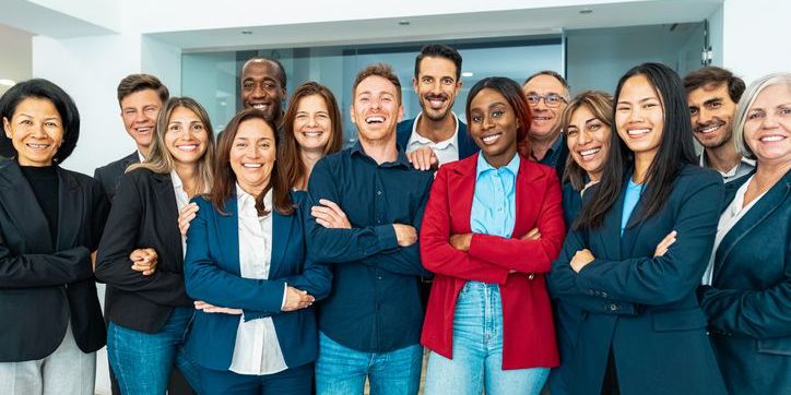 Sales professionals and business leaders collaborating in a TechConnex sales peer group